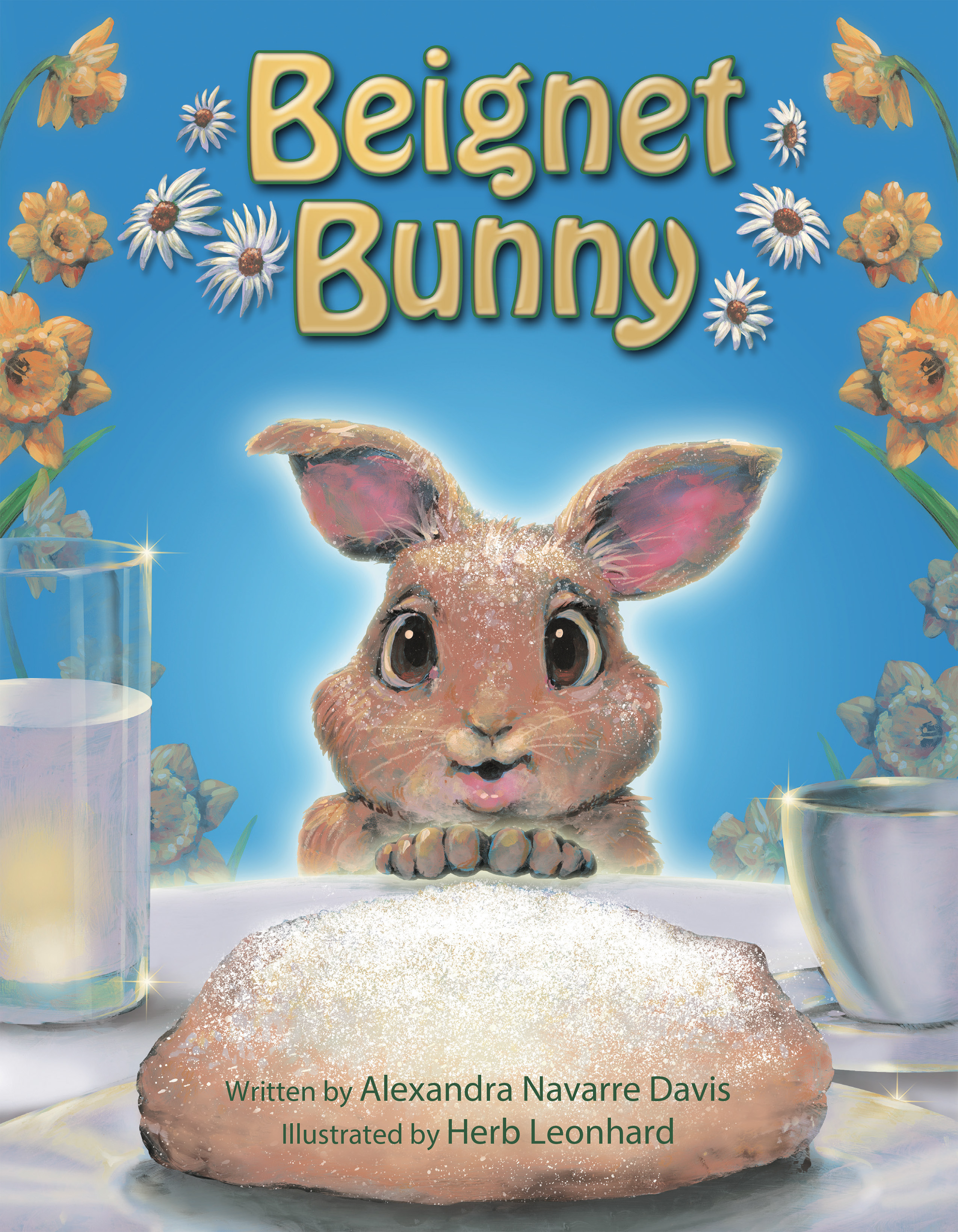 Cover of the Beignet Bunny Children's book by Alexandra Navarre Davis